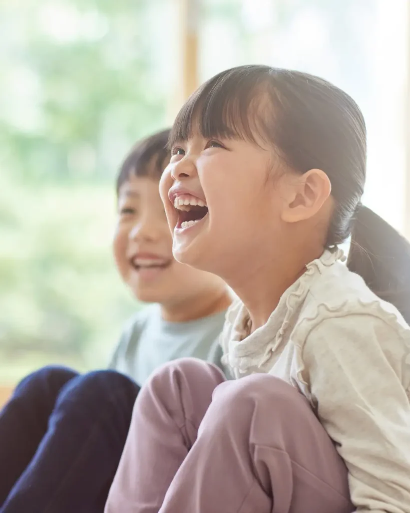 Joyful Children Laughing Together