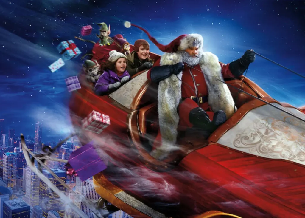 THE CHRISTMAS CHRONICLES, RIDING THE SLEIGH