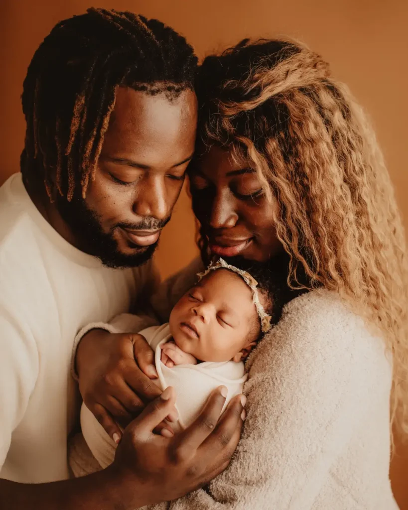 Family Portrait with Newborn