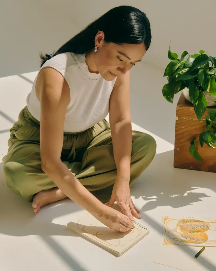 Mindfulness Practices Woman Painting