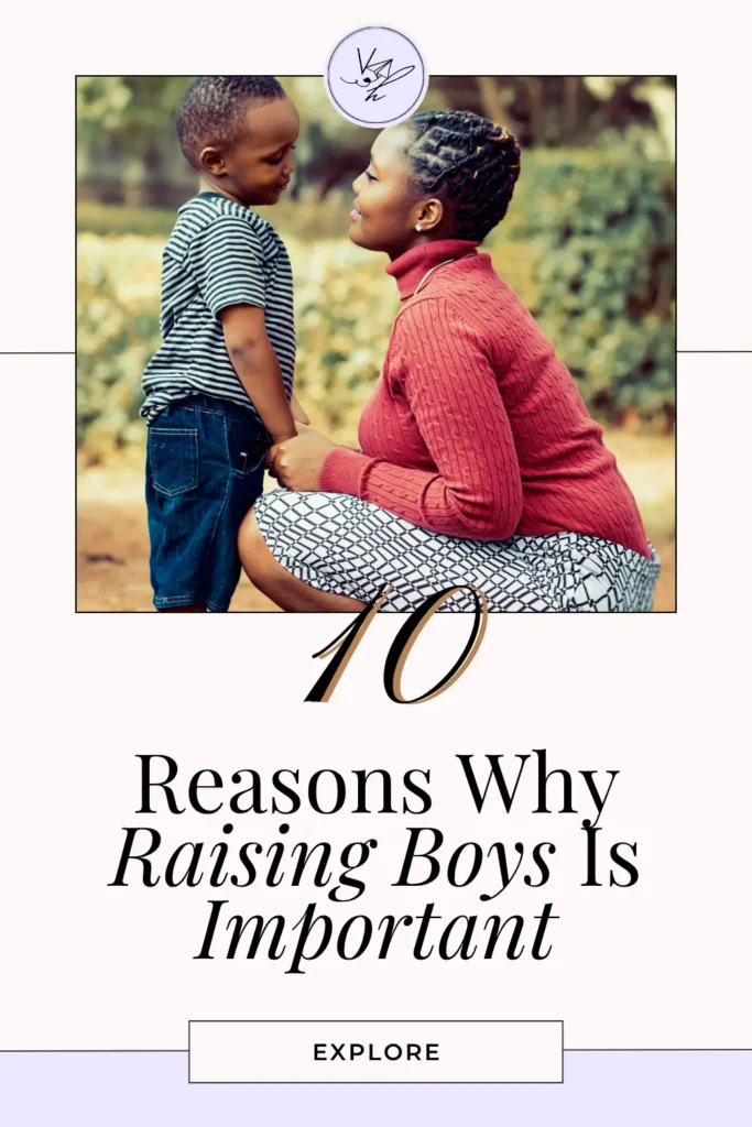 Reasons Why Raising Boys Is Important: Tilt Shift Lens Photography of Woman Wearing Red Sweater and White Skirt While Holding a Boy Wearing White and Black Crew-neck Shirt and Blue Denim Short