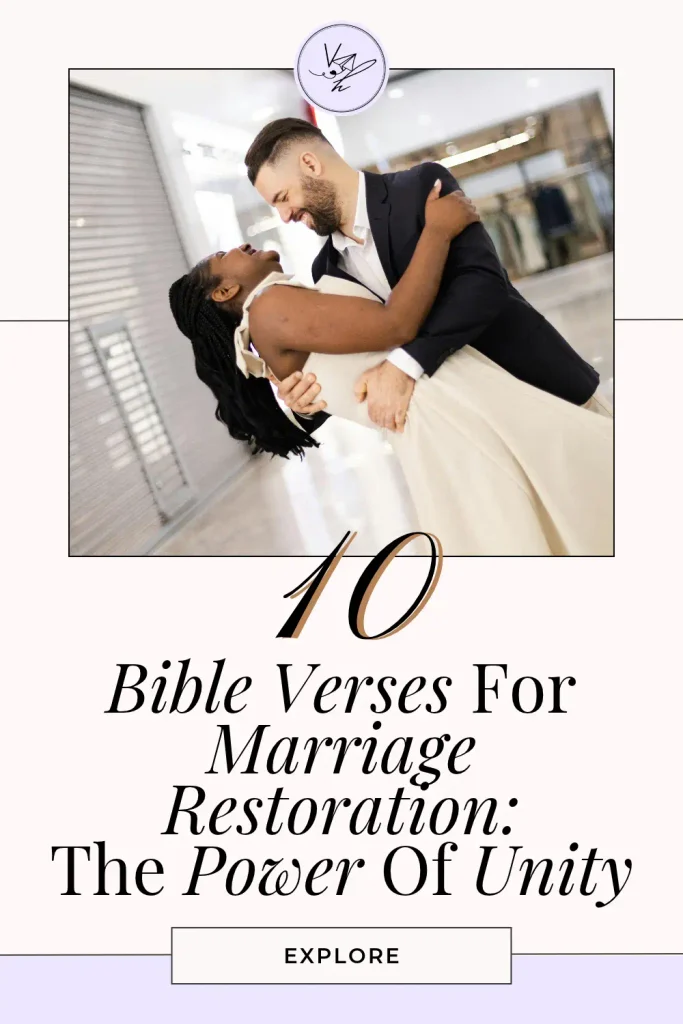 Bible Verses For Marriage Restoration Pinterest