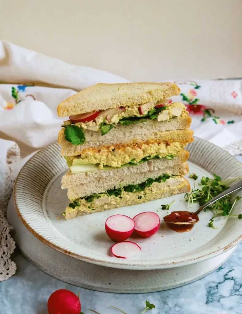 Vegan Tofu 'Egg' Salad Sandwiches