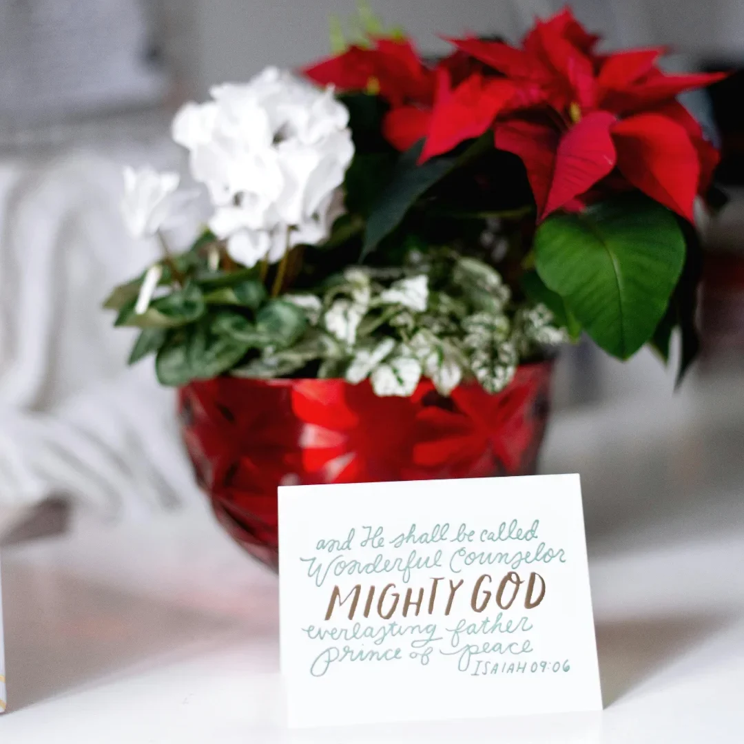 Christian Wishes on Card