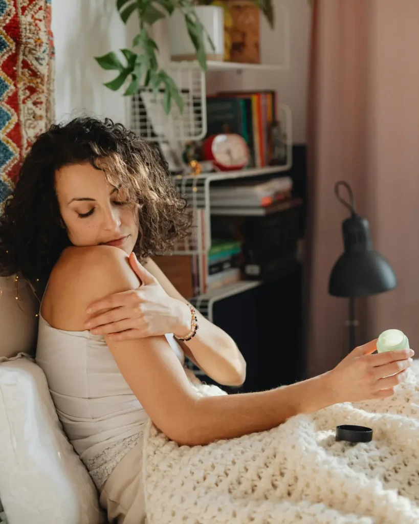 Portrait of a Woman in Bed