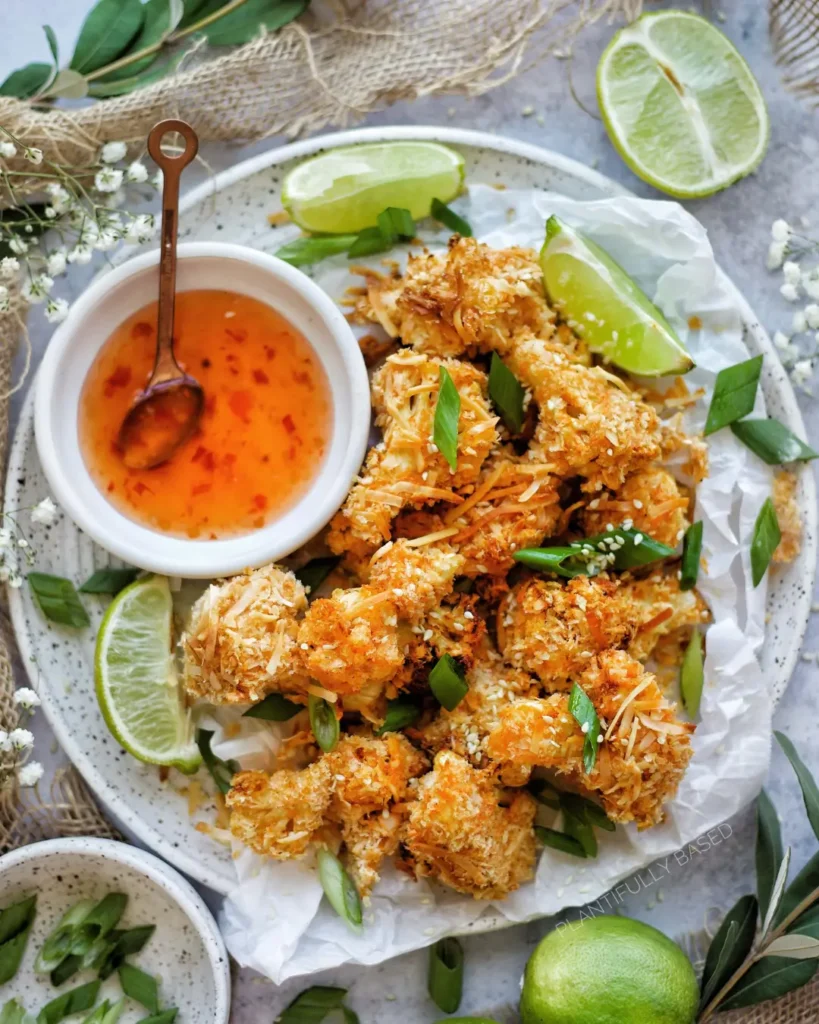 Air Fried Vegan Coconut “Shrimp”