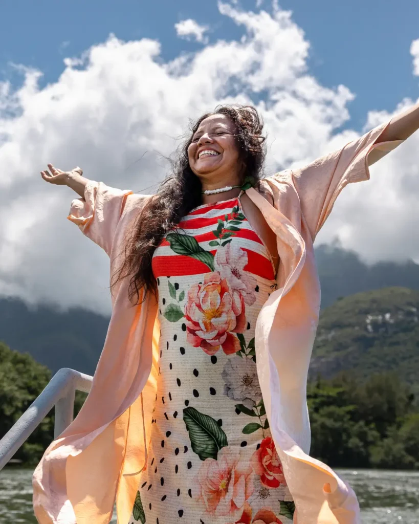 Brazilian Women Happy Woman Feeling Free Outdoors