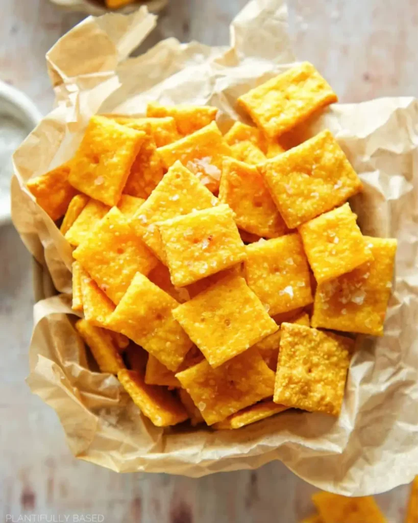 Easy Vegan Cheez-Its