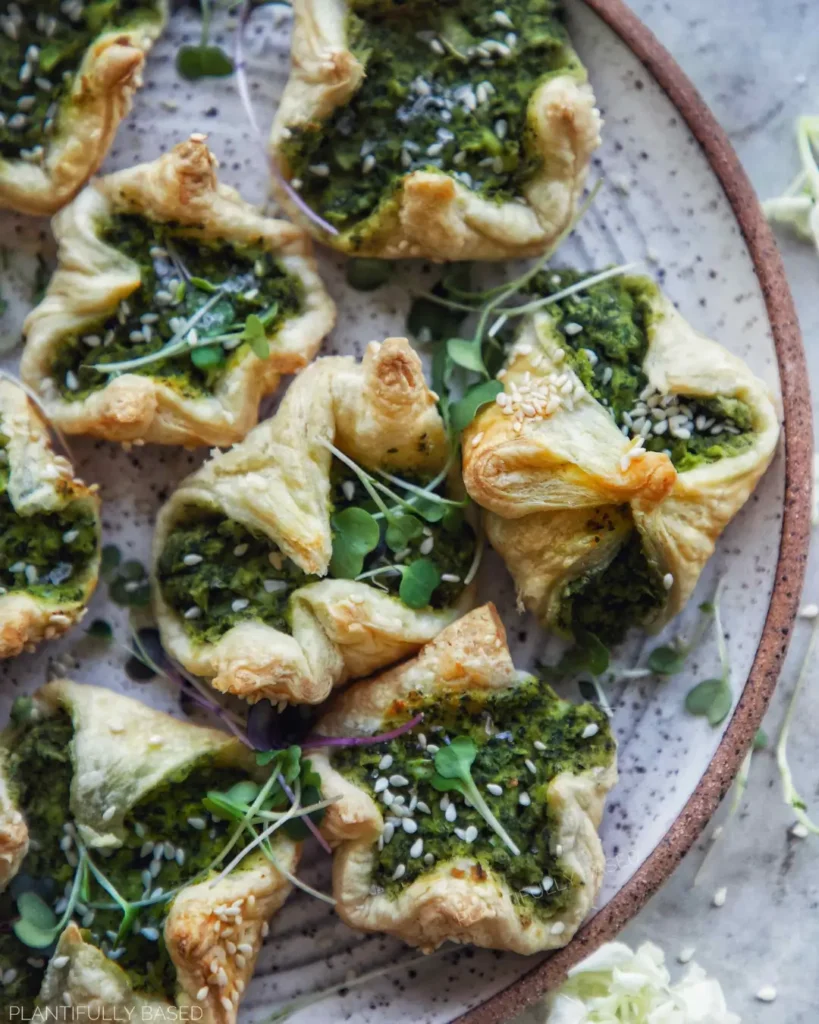 Kronk’s Vegan Spinach Puffs