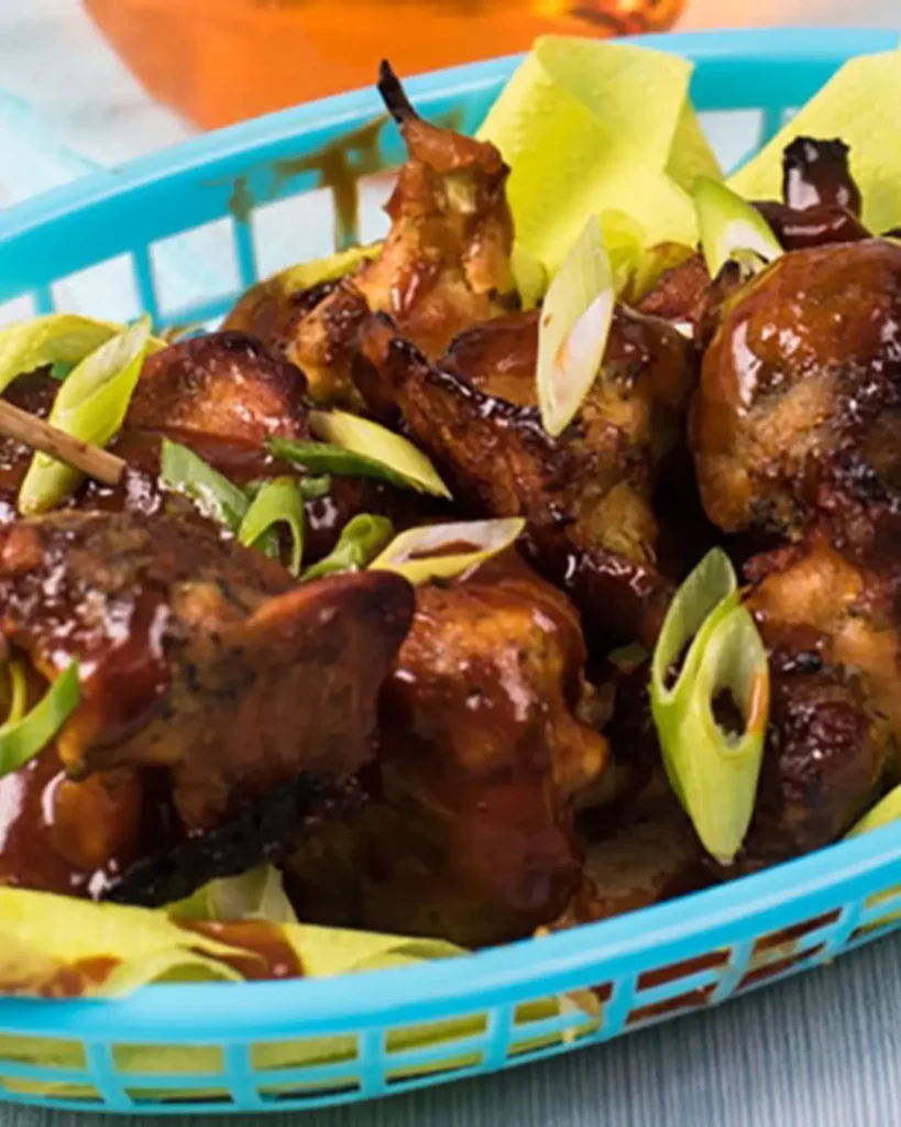 Vegan BBQ Broccoli Wings