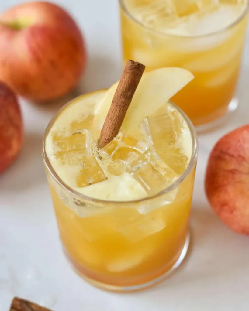 Apple Ginger Fizz Mocktail