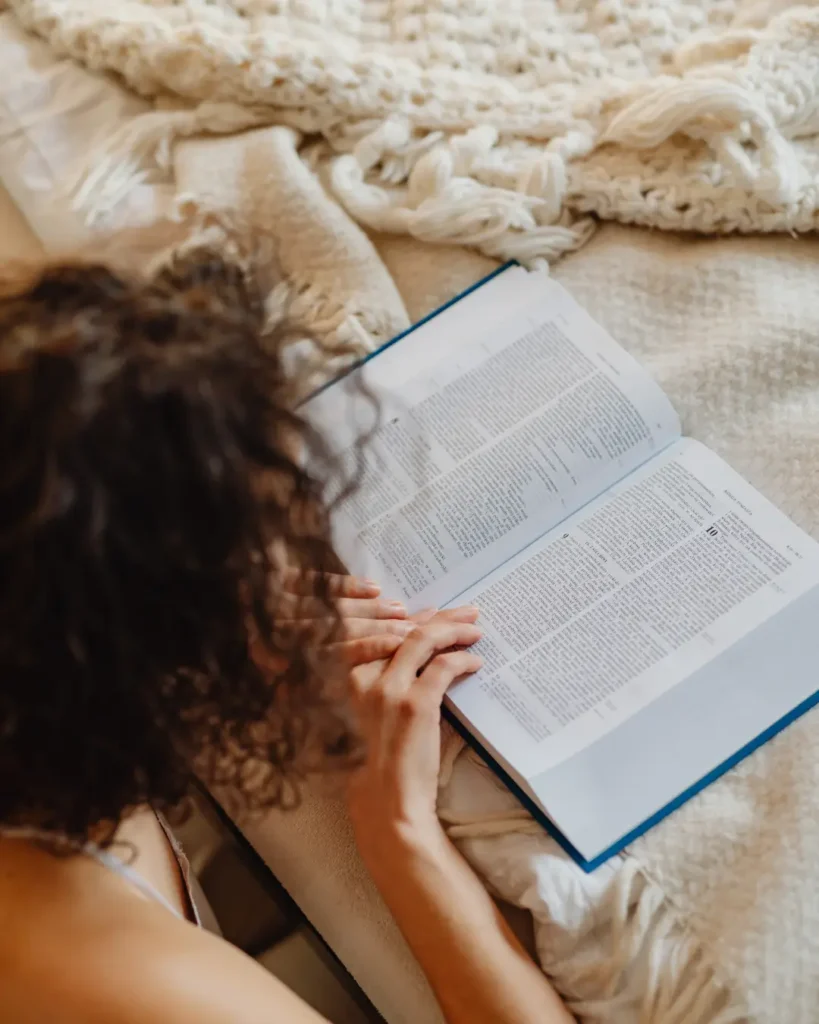 Woman Reading Bible