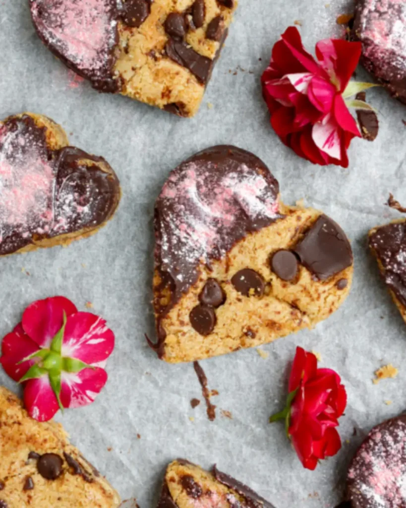 Cooking With Parita – Heart Shaped Valentine’s Chocolate Chip Cookies