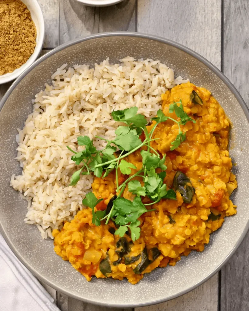 Vegan Lentil dhal