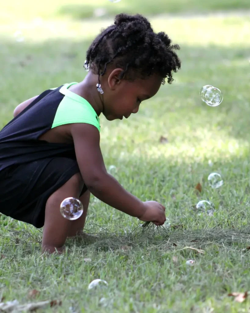 Kid Playing in the Park