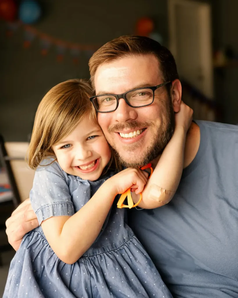 Father and Daughter Portrait