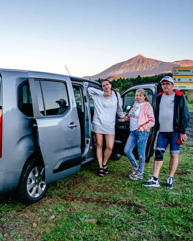 Family on a Van
