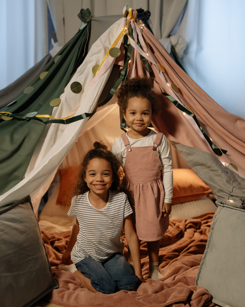 Cozy Indoor Playtime in Blanket Fort