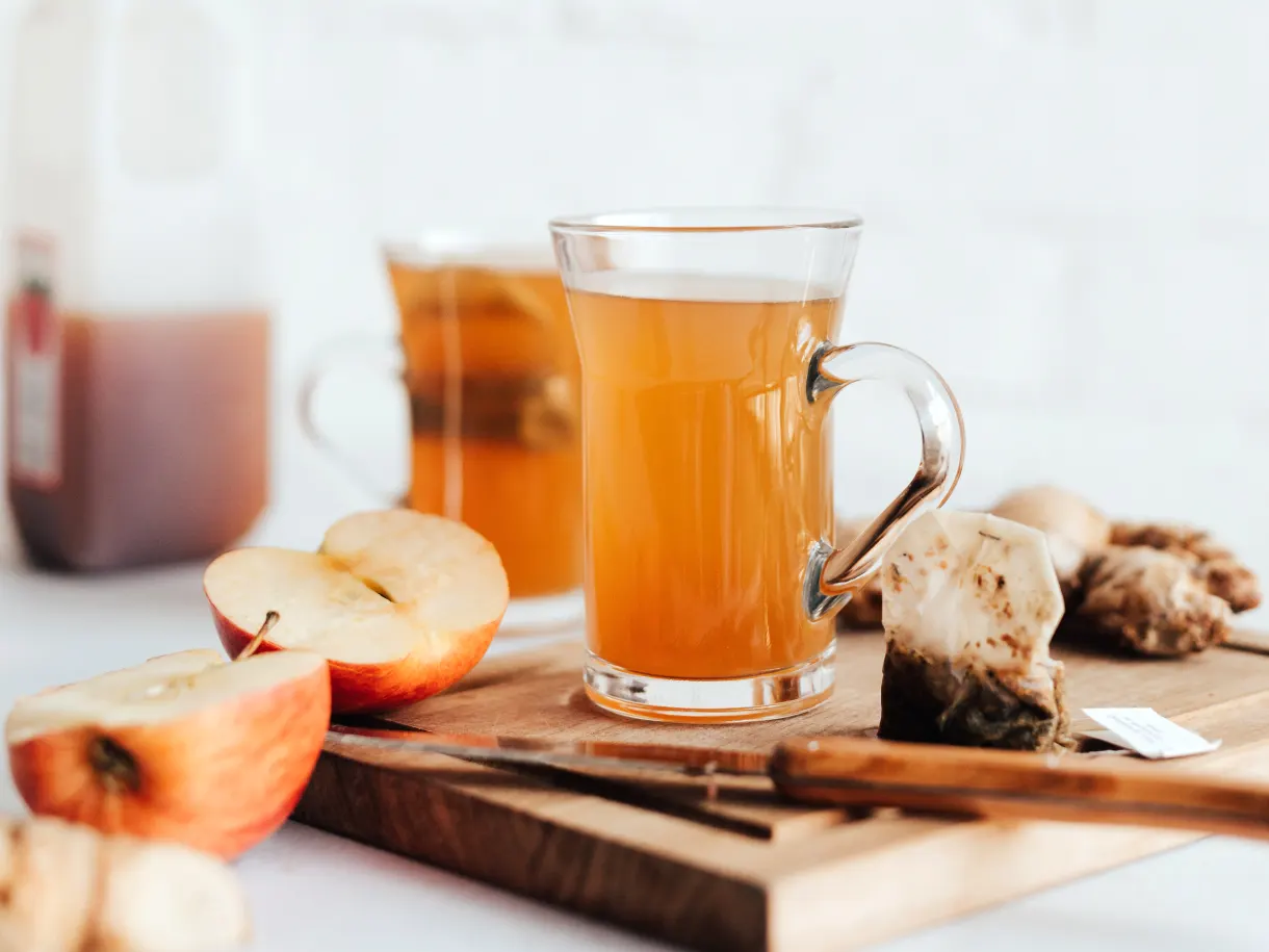 Gingered Hot Cider