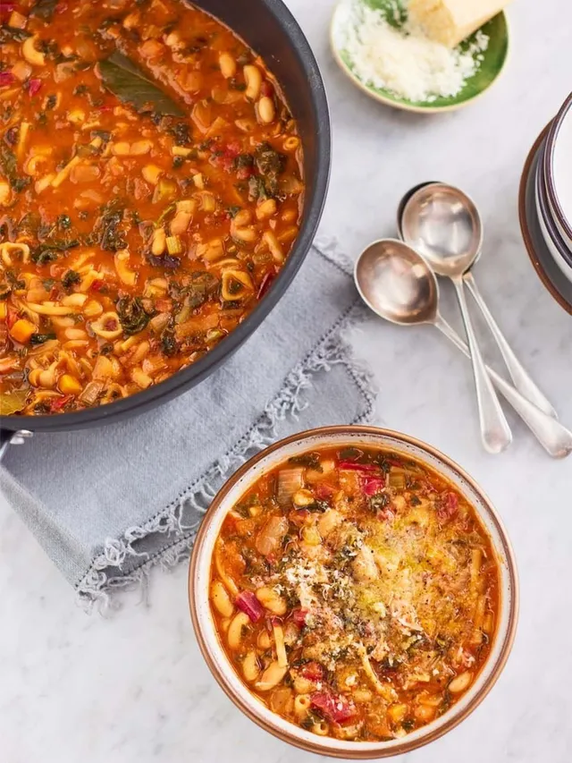 Wholesome Minestrone Soup