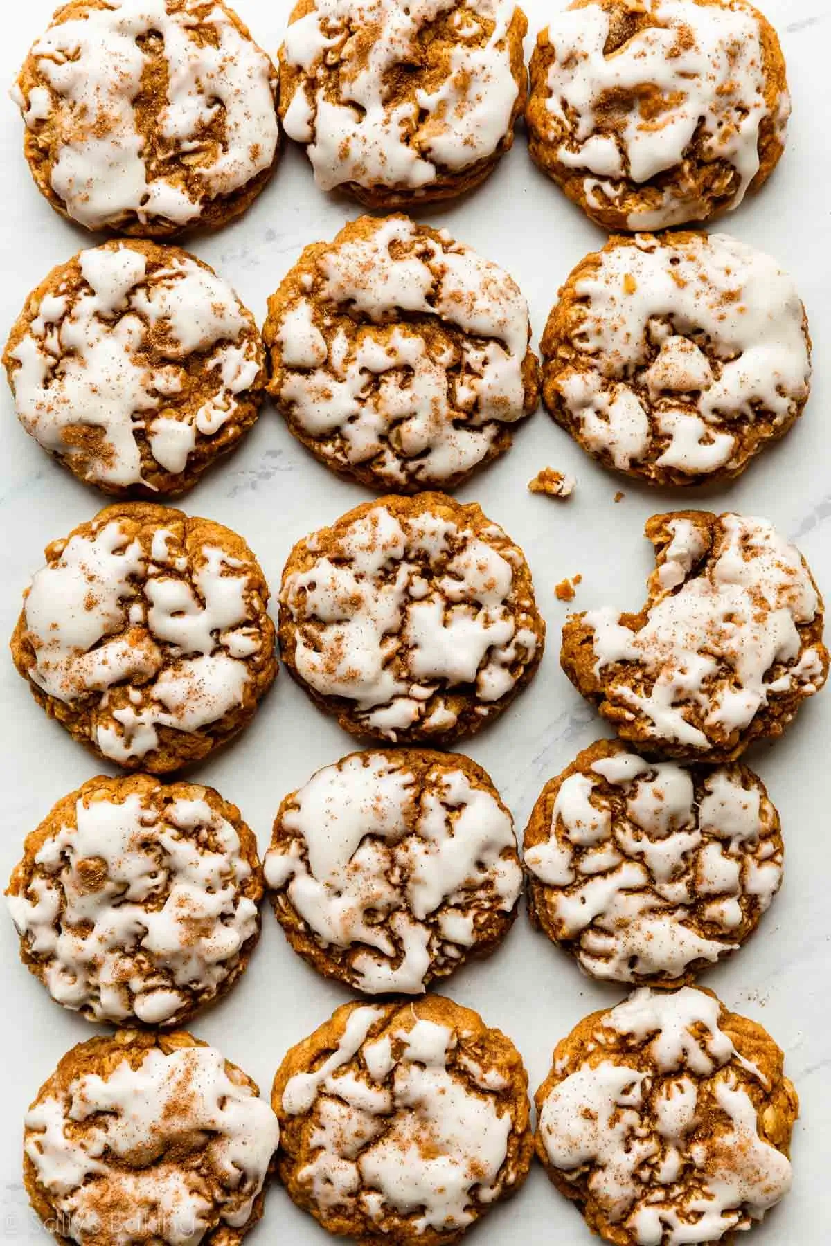 Brown Butter Pumpkin Oatmeal Cookies