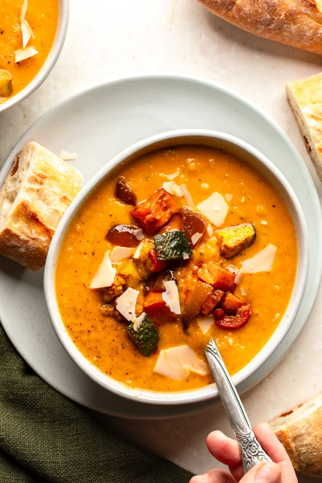 Roasted Vegetable Soup